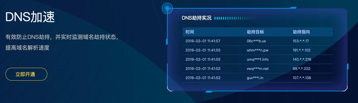 ynysys.COM预防域名劫持产品